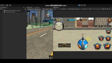 Robot Car Ball Transform Fight - Unity Source Code for Exchange or Sale