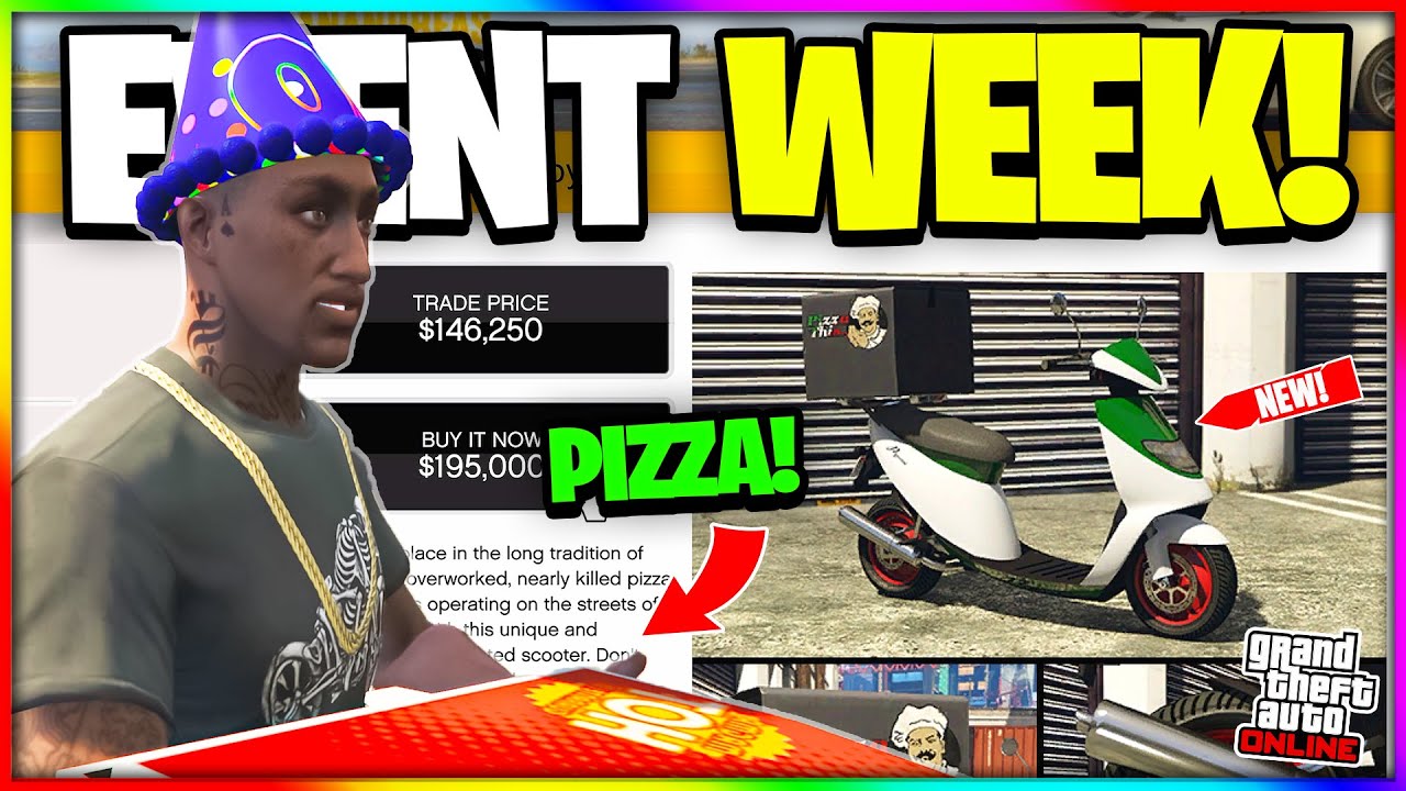 NEW VEHICLES, PIZZA DELIVERY, BONUS MONEY & More! GTA Online Event Week Update!