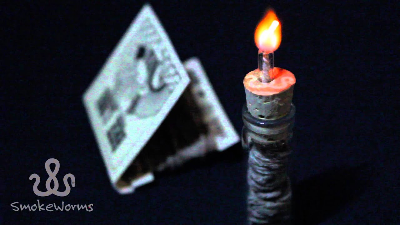 SmokeWorms Self-Extinguishing Hemp Wick Holder/Dispenser