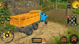 Backhoe Loader Jcb Simulator Gameplay - Indian Vehicle Truck Jcb Driving - Android Gameplay