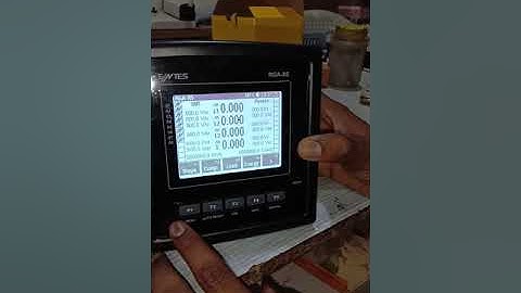 Eintes RGA -8S  relay setting