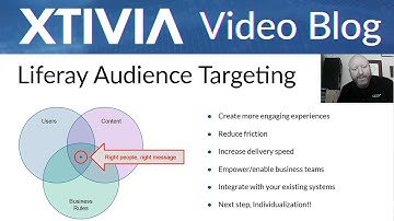 Liferay DXP 7 Audience Targeting | XTIVIA Video Blog