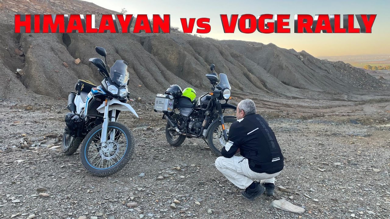 Royal Enfield Himalayan vs Voge 300 Rally | ¿Con cuál te quedarías? | 4k