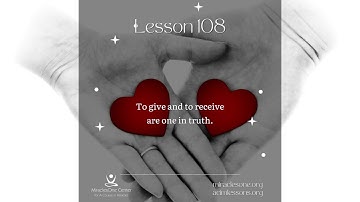 Reading of Workbook Lesson 108 | A Course in Miracles