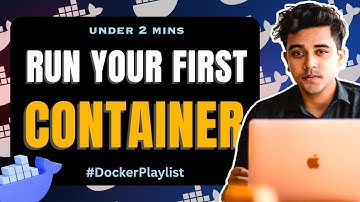 E08: How to Run Docker Containers? | Pull Image from DockerHub | Docker Playlist | Aniket Pal