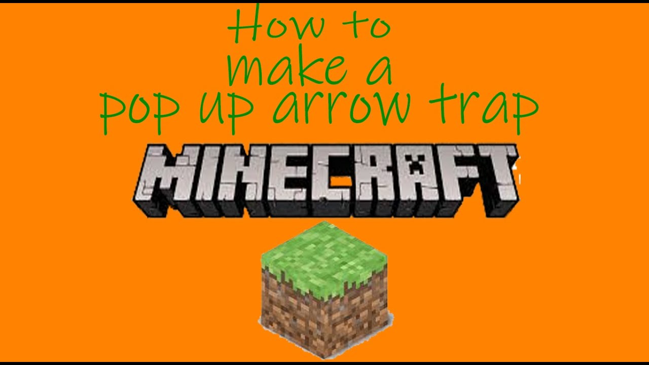 How to make a pop up arrow trap and house review | Minecraft - YouTube
