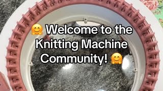 Welcome to the Knitting Machine Community! #sentroknittingmachine