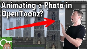 Animating a photo, to create a parallax effect, in OpenToonz or Tahoma2D