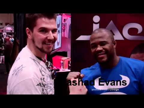 UFC Expo - Jon Bones Jones, Rashad Evans