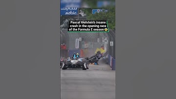 Pascal Wehrlein Goes Airborne In Opening Race Of Formula E Season 😨