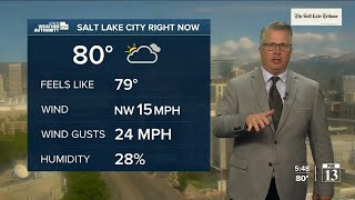 Utah's Weather Authority | Temps getting into the 90s - Sunday, June 5 evening forecast