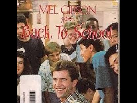 Mel Gibson Goes Back To School - \