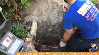 Clogged Sewer Line Repair | College Park Orlando