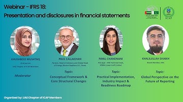 Webinar: IFRS 18 - Presentation and Disclosure in Financial Statements