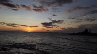 #Sunrise at Kanyakumari