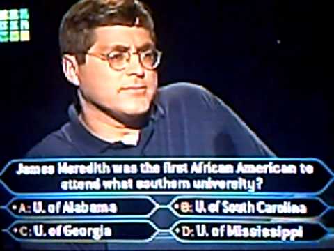 Mike Menz on Millionaire part 3/4