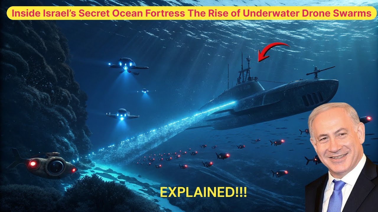 Inside Israel’s Secret Ocean Fortress — The Rise of Underwater Drone Swarms