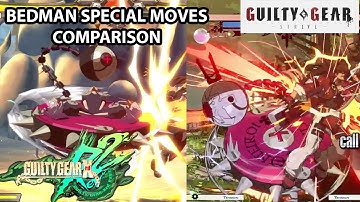 BEDMAN Special Move XRD vs STRIVE Comparison