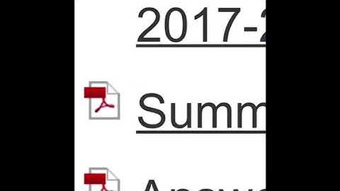 Calculus AB Summer Assignment