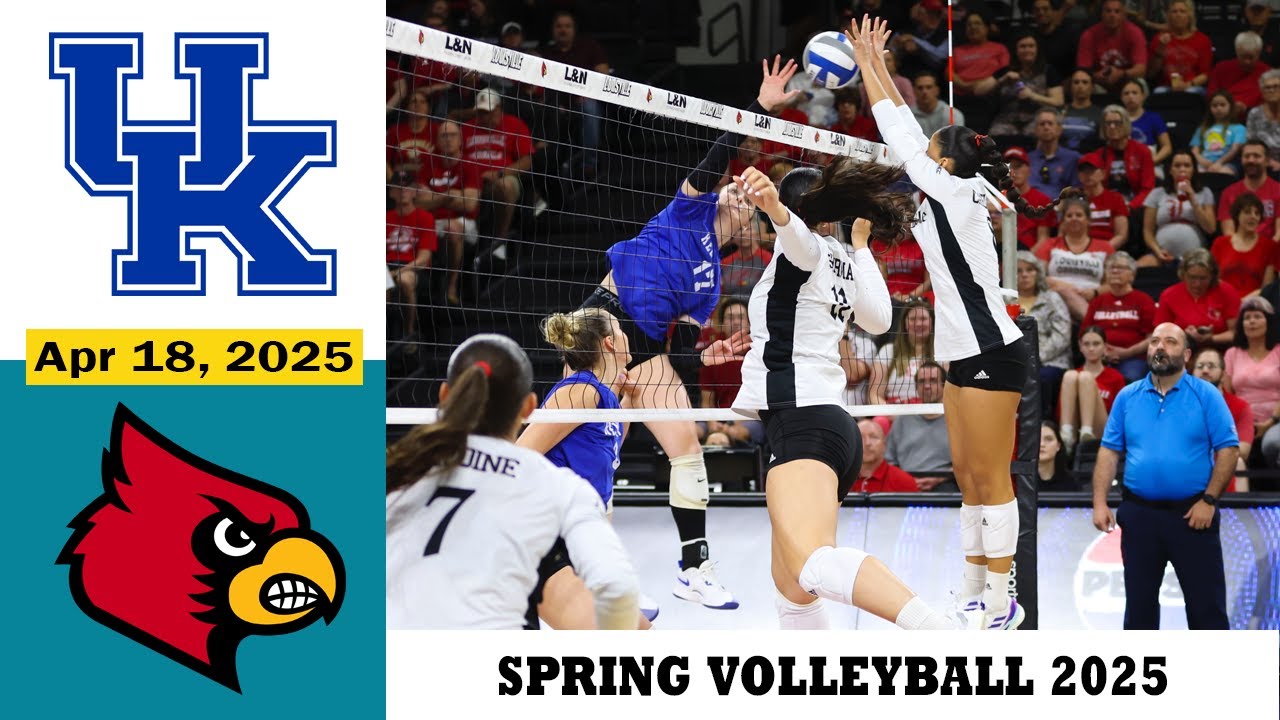 Kentucky vs. Louisville FULL MATCH Apr 18, 2025 | Spring Match 2025 | NCAA women's volleyball