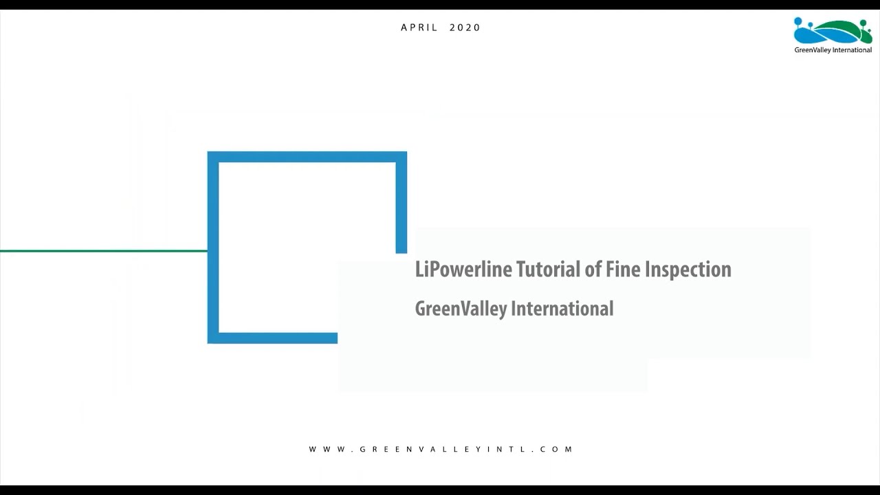 LiPowerline | Tutorial 05: Fine Inspection