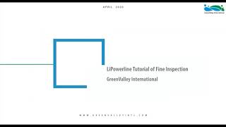 LiPowerline | Tutorial 05: Fine Inspection