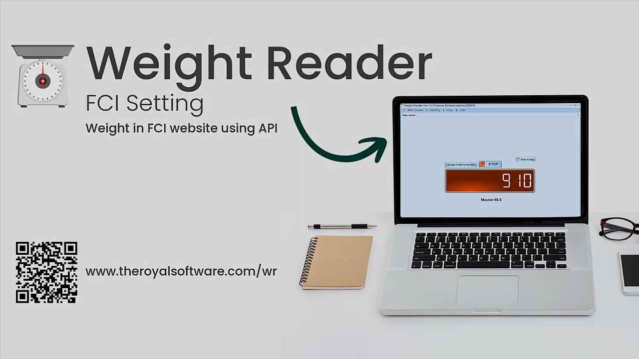 FCI Setting In Weight Reader Software