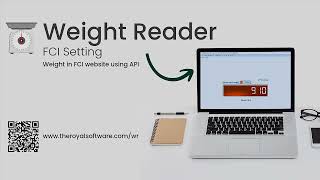 FCI Setting In Weight Reader Software screenshot 1