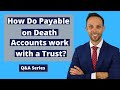 Attorney Thomas B. Burton answers the following question: "How do payable on death accounts work with a trust?" Attorney Burton discusses beneficiary designations, also known as payable on death accounts, and discusses the pros (avoiding probate) of using payable on death accounts, and also discusses some of the potential cons of using payable on death accounts for certain beneficiaries. Attorney Burton also explains how you can use a payable on death beneficiary designation in conjunction with
