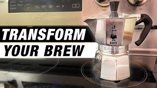 Brewing the Perfect Cappuccino | Bialetti Moka Pot with E&B Lab Filter by Impossibly Kosher 1,310 views 9 months ago 2 minutes, 30 seconds