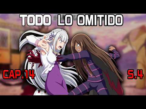 Todo lo que el anime CORTÓ de Re:ZERO Temporada 4 Episodio 14 (NO SPOILERS)