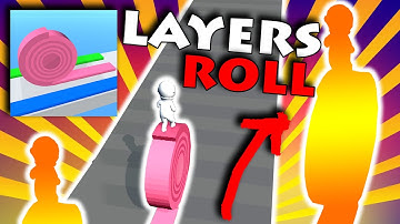 Layers Roll BIG UPDATE! All Levels Gameplay Android,ios