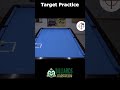 Cue Ball Control - Target Practice to Improve Skills