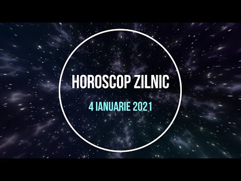 Video: Horoscop Pentru 4 Ianuarie 2020