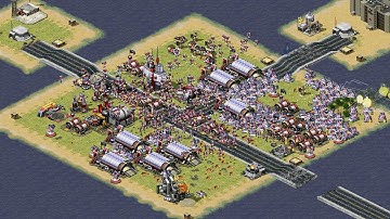 Red Alert 2 Yuri Revenge - Extreme AI Hard 1vs7 - France - Islands Map Command & Conquer Cncnet