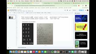 fast exponentiation algorithm