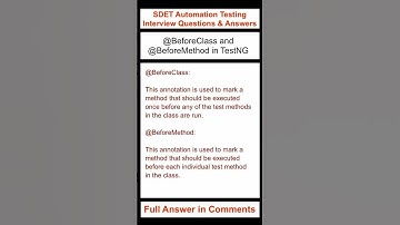 TestNG : What is the difference between @BeforeClass and @BeforeMethod?