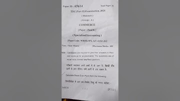 b.com part 2 ke exam me puccha gya part 3 ka question.... session 2019 -22 brabu