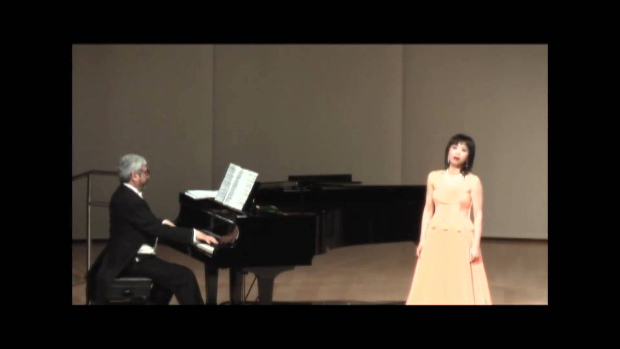 Inn Lin Chen, soprano - Edoardo Lanza, pianist ;  Pisen Rusalky O Měsičku, by A. DVOŘÁK