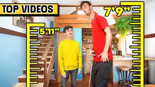 Full Living Large: The TALLEST MAN in a TINY APARTMENT! | Brent Rivera Update