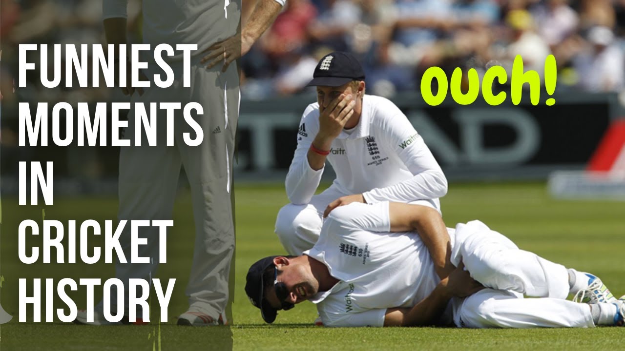 Funniest Moments in Cricket History | Try not to Laugh 😆😆 - YouTube
