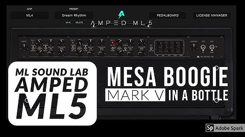 ML Sound lab - Amped ML5 - MESA BOOGIE MARK V PLUGIN