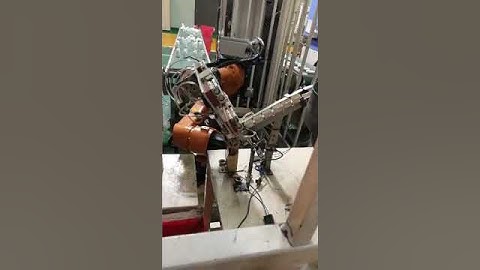 6 axis robot used in injection molding machine