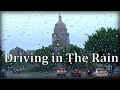 Driving in Rain, Austin Texas 54mins "Sleep Sounds"