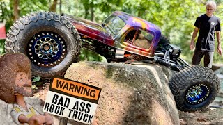 Rock Crawling At Mountain Adventure Outfitters With BART My LCG Rock Crawler 
