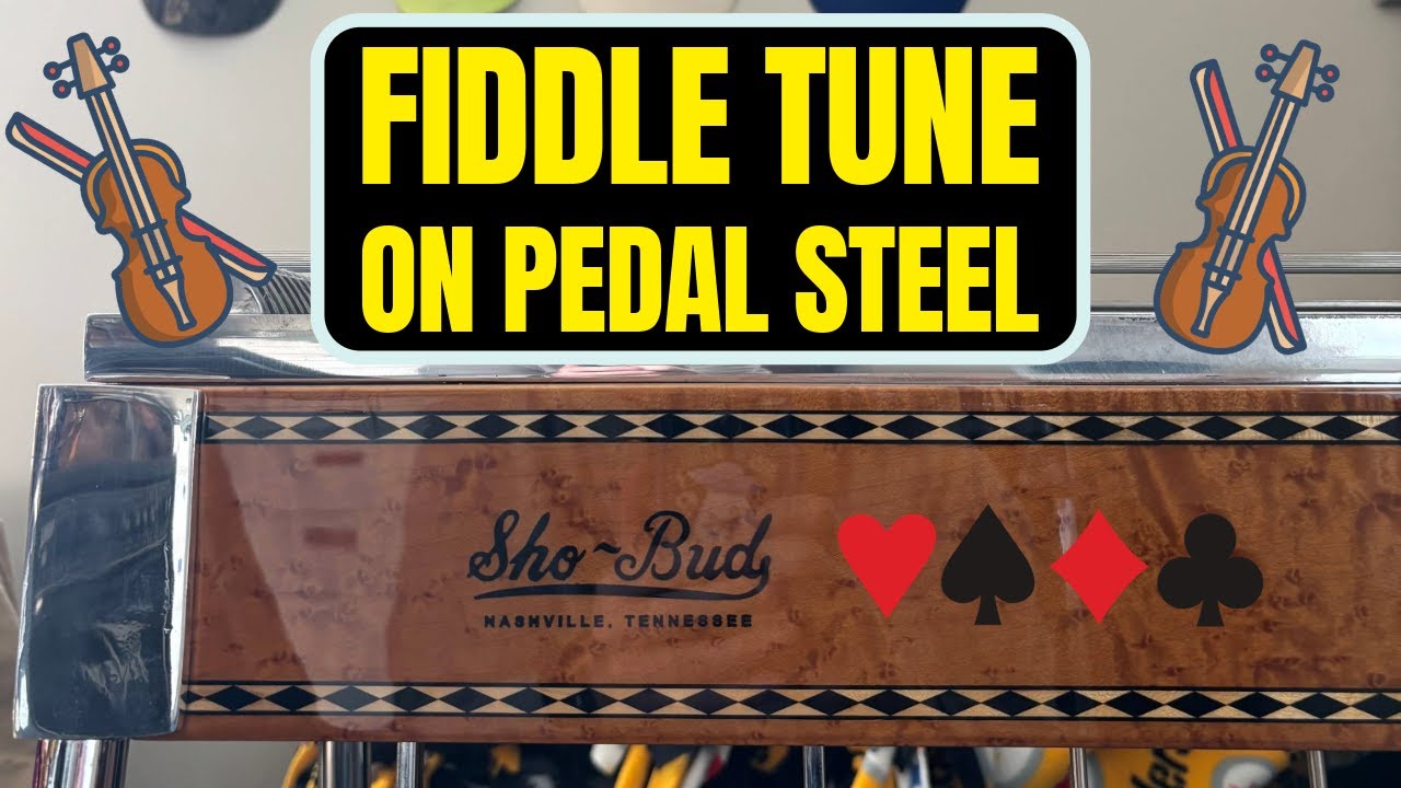 Red Haired Boy (Fiddle Tune) 🎻 // Pedal Steel Guitar Lesson