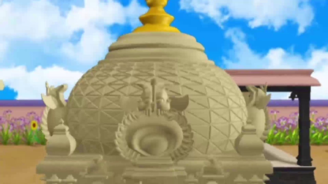 Konapet Rajagopala Swamy Temple 3D Make | Blueants Animation Studio