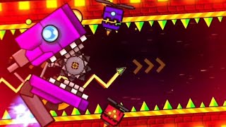 Explorers By Mathicreator & SwitchStepGD [Medium Demon - 3 Coins] - Geometry Dash 2.205