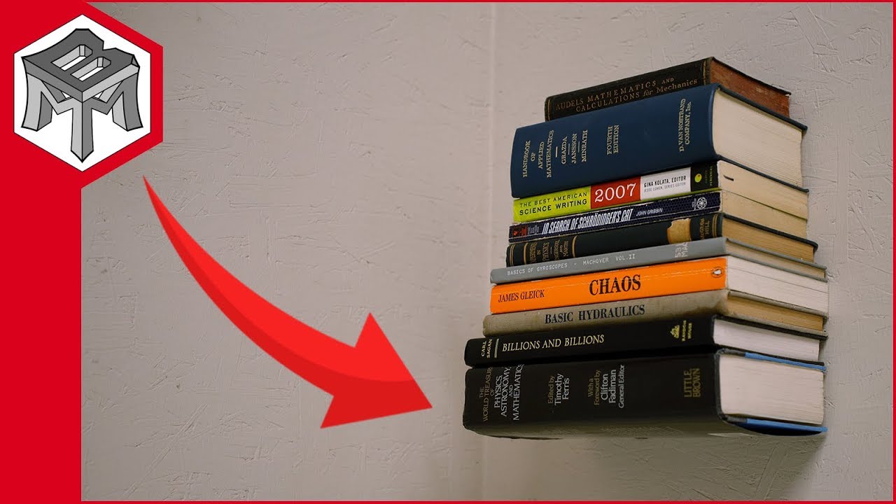 Learn to Make Invisible Bookshelf (Step by Step Tutorial) - K4 Craft