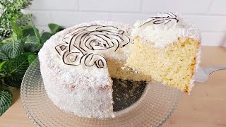 BOLO DE COCO FÁCIL - Bolo piscininha de coco, massa de liquidificador! 